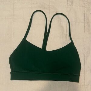 Green Women's light Sports Bra